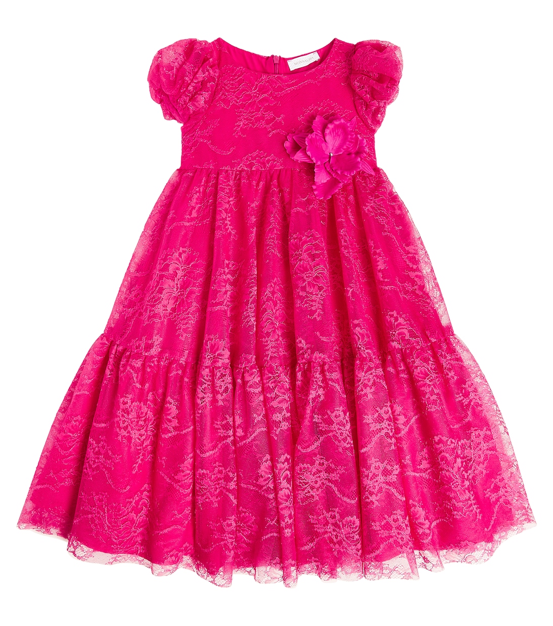 Verziertes Kleid aus Spitze | Monnalisa