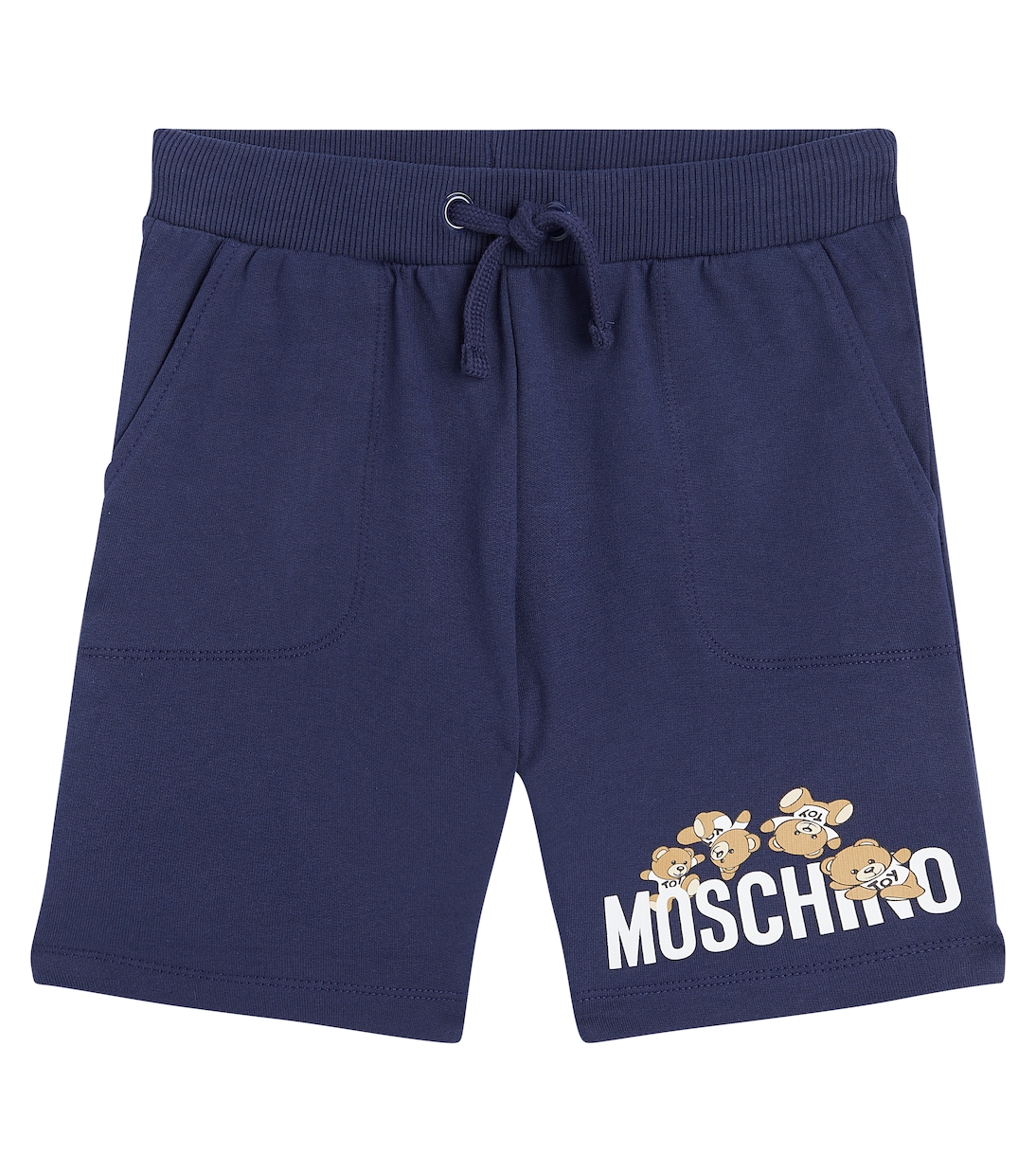 Shorts Teddy Bear aus Baumwoll-Jersey | Moschino Kids