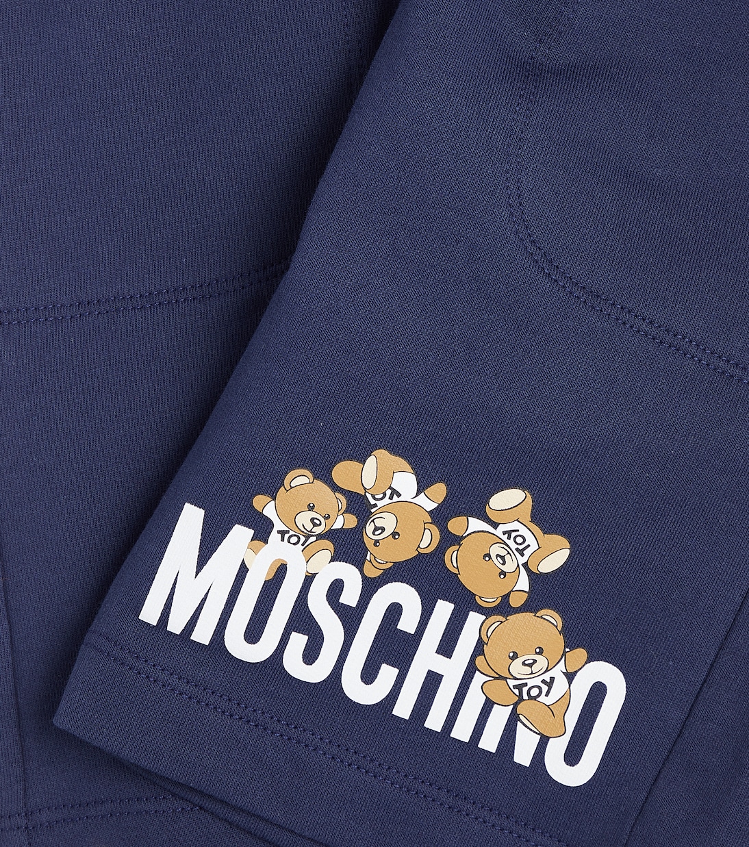 Shorts Teddy Bear aus Baumwoll-Jersey | Moschino Kids