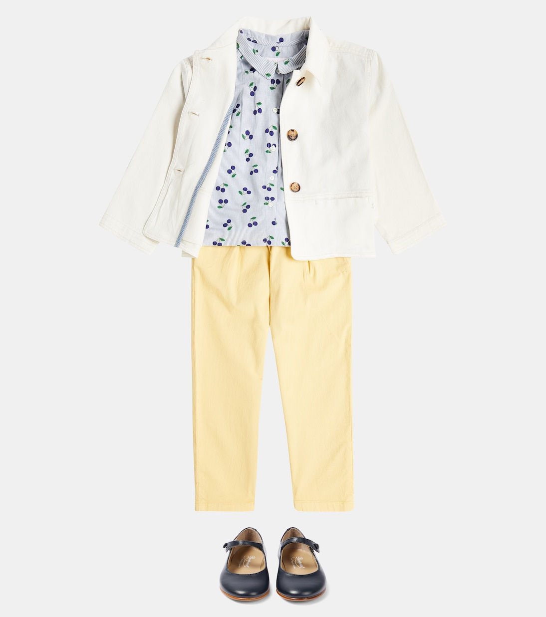 Blusa Adele in popeline di cotone | Bonpoint