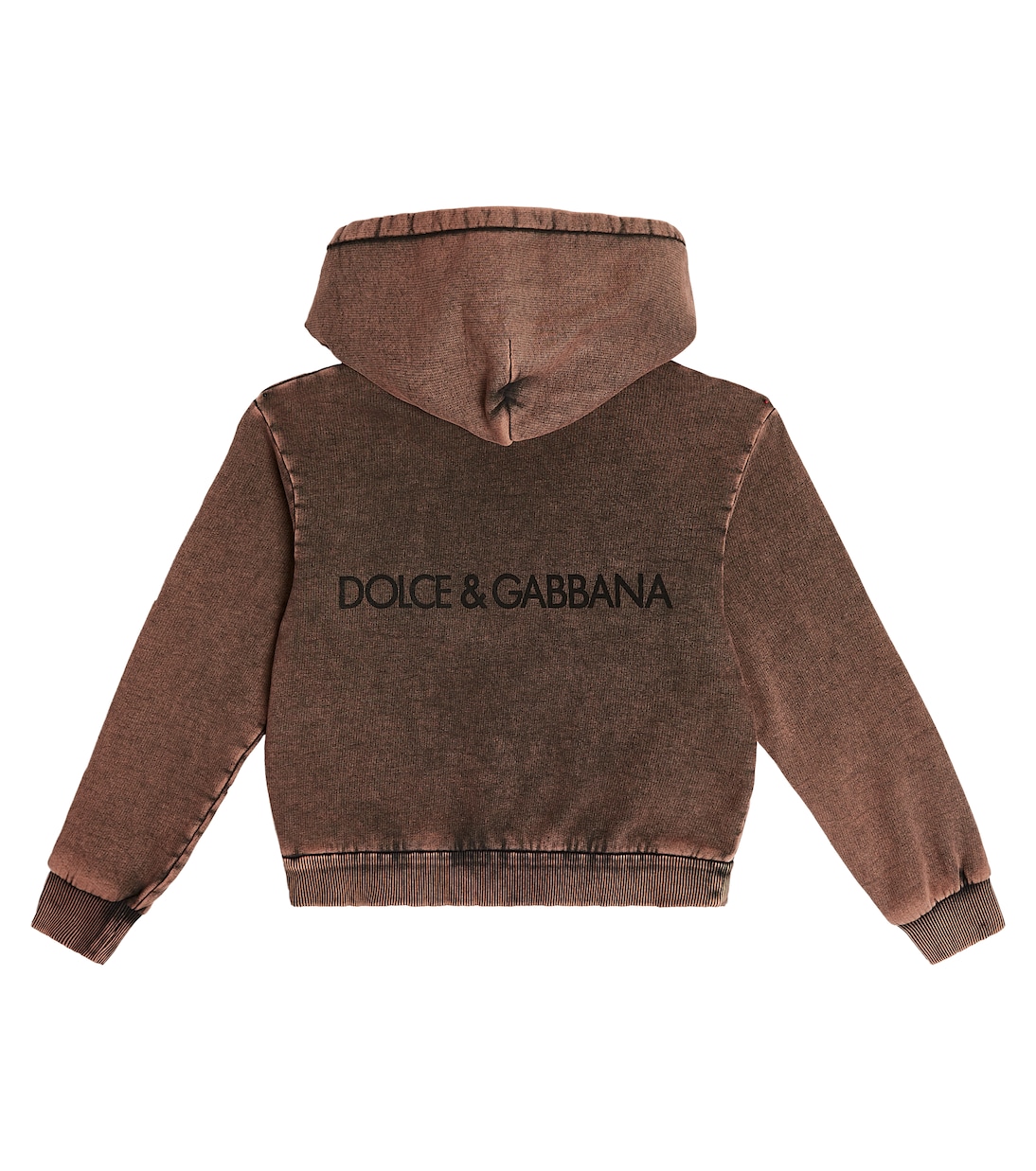 Sudadera con capucha de algodón | Dolce&Gabbana Kids