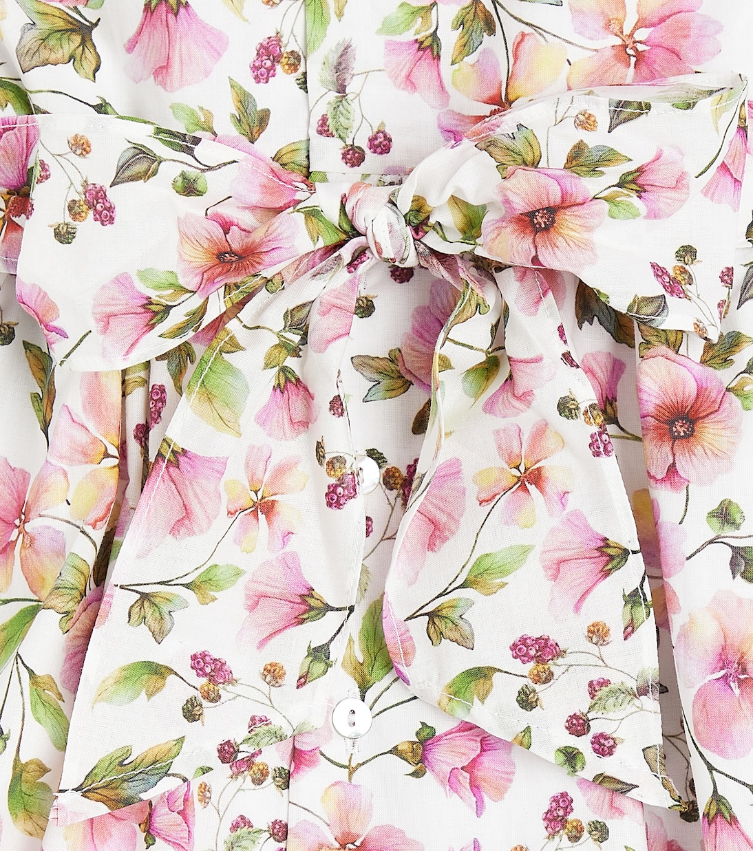 Bébé – Set robe et culotte bloomer Leana en coton | La Coqueta