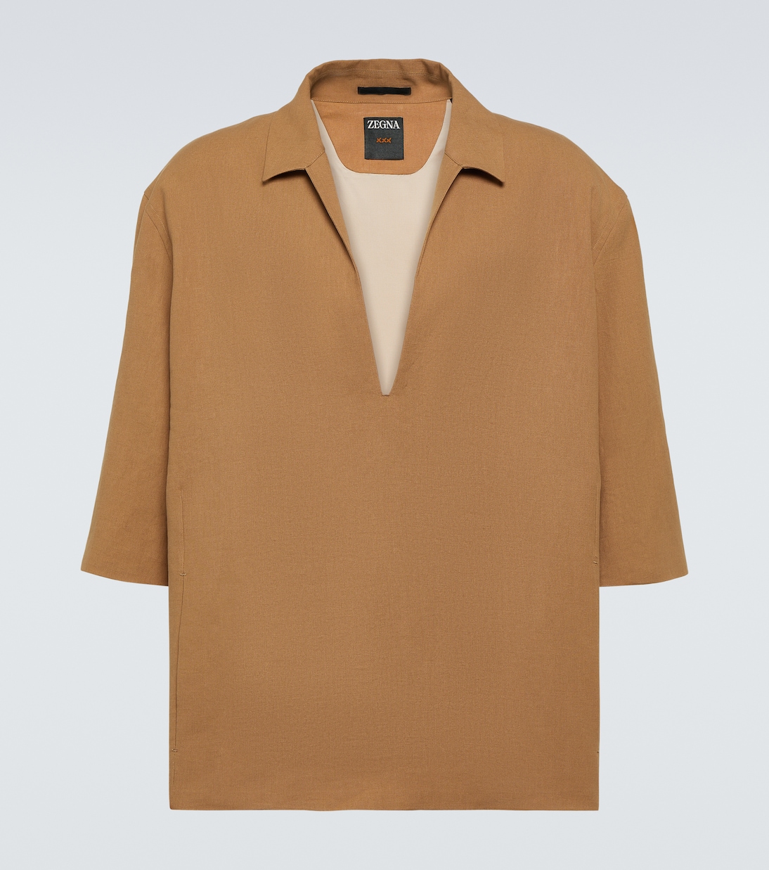Camicia bowling in lino | Zegna