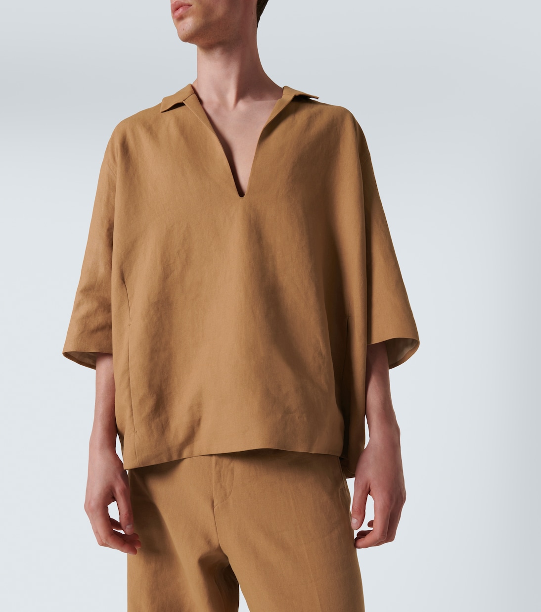Camicia bowling in lino | Zegna