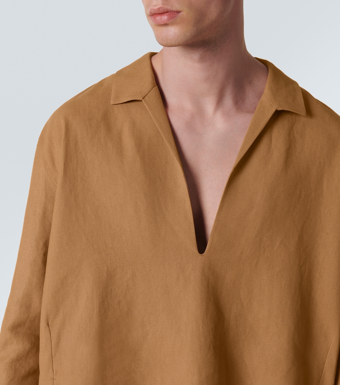 Camicia bowling in lino | Zegna