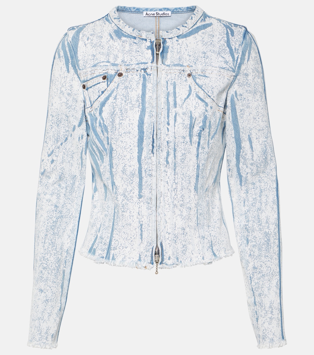 Veste imprimée en jean | Acne Studios