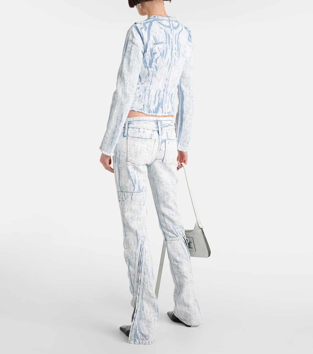 Veste imprimée en jean | Acne Studios