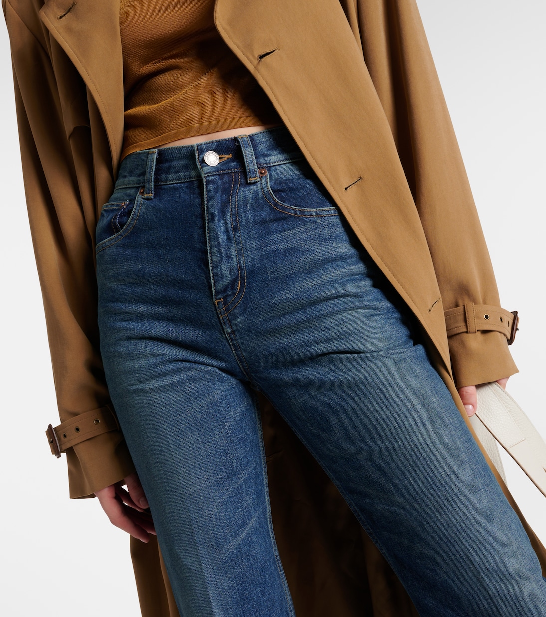 High-Rise Jeans Clyde | Saint Laurent