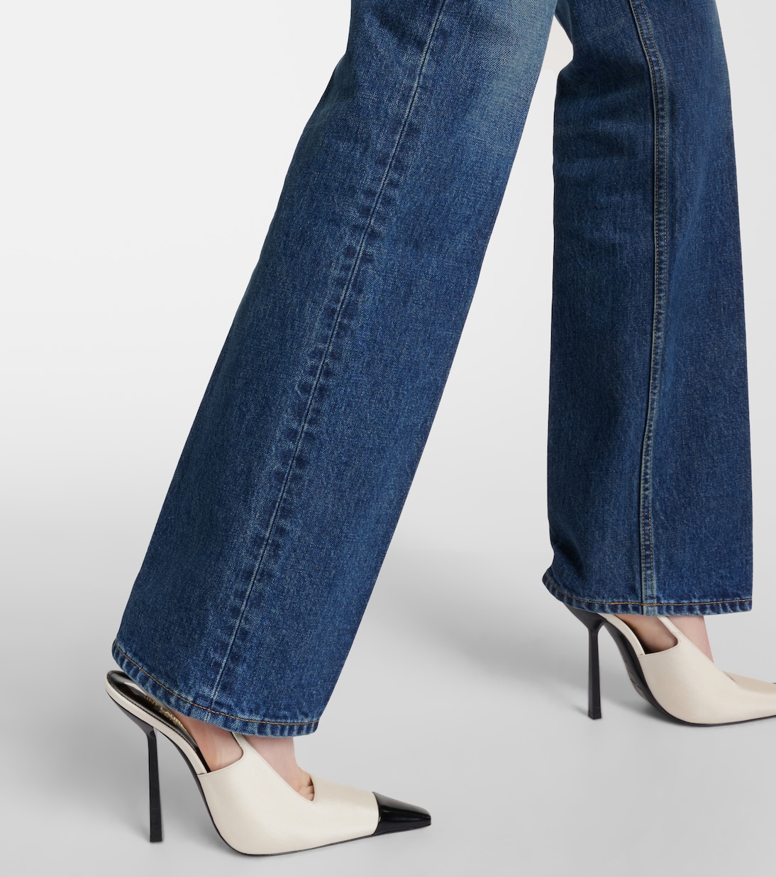 High-Rise Jeans Clyde | Saint Laurent