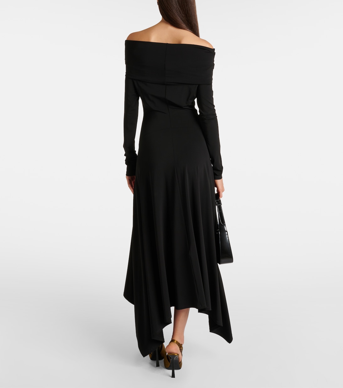Gerla off-shoulder jersey maxi dress | Max Mara