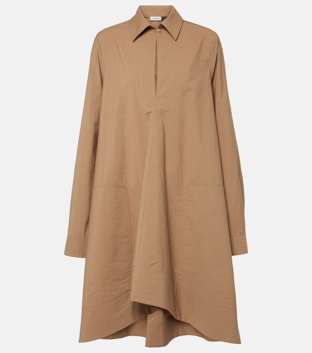 Tunique asymétrique en coton mélangé | Loewe