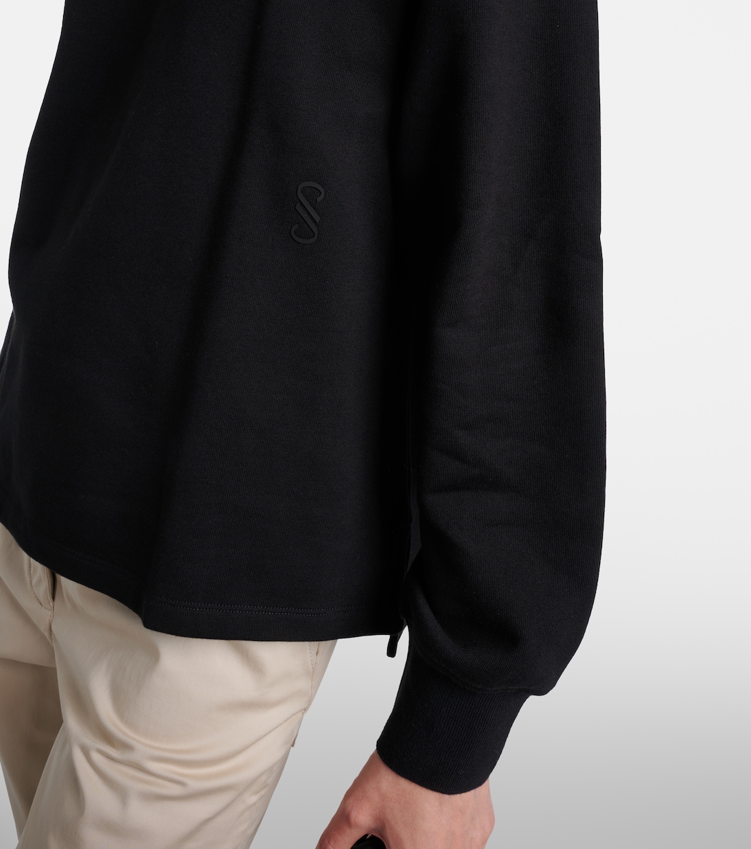 Brooks cotton terry jersey polo shirt | Proenza Schouler