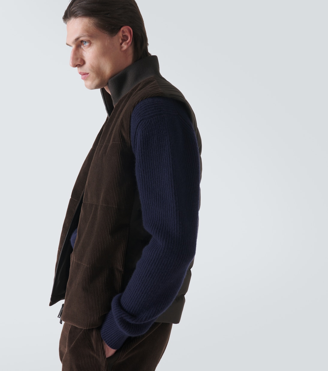 Skijacke Cashco 3 In 1 aus Cord | Zegna
