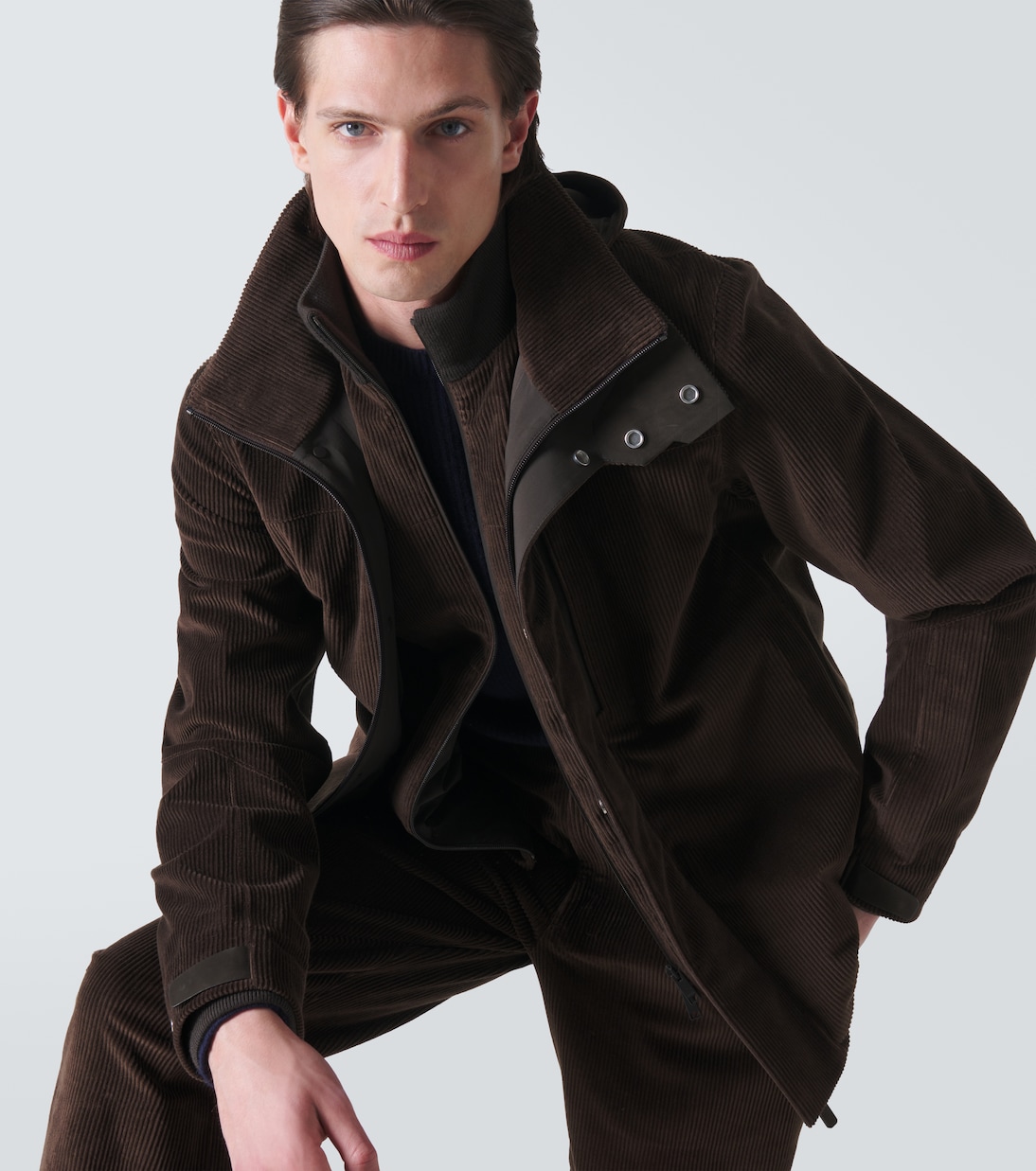 Skijacke Cashco 3 In 1 aus Cord | Zegna
