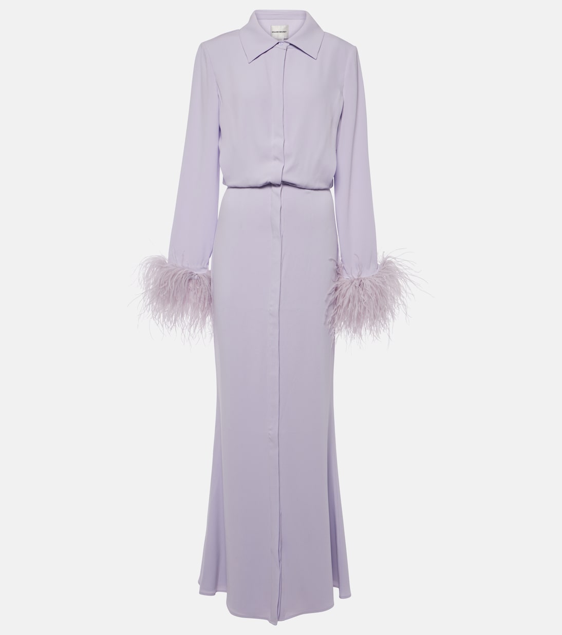 Embellished satin crêpe gown  | Roland Mouret