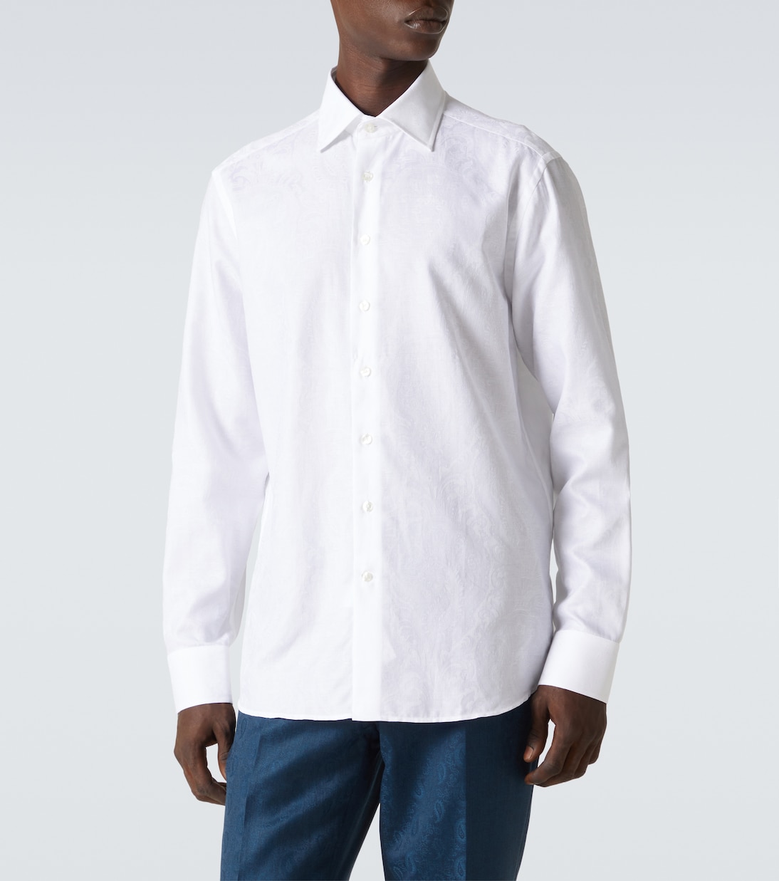 Camicia Roma in cotone jacquard | Etro
