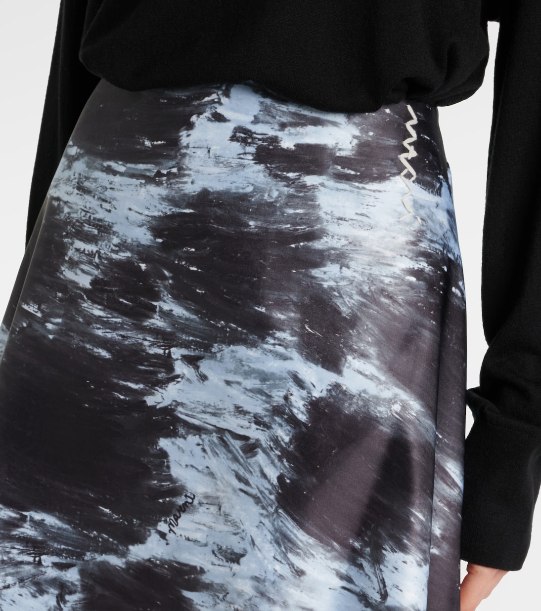 Gonna midi con stampa | Marni