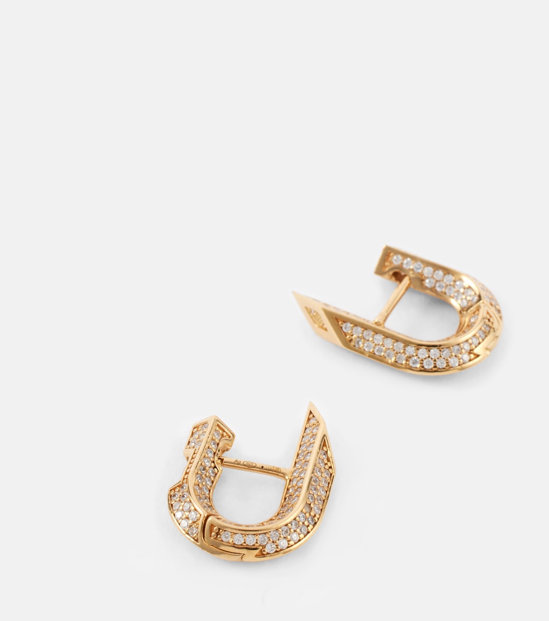 Boucles d’oreilles Hollow à ornements | Burberry