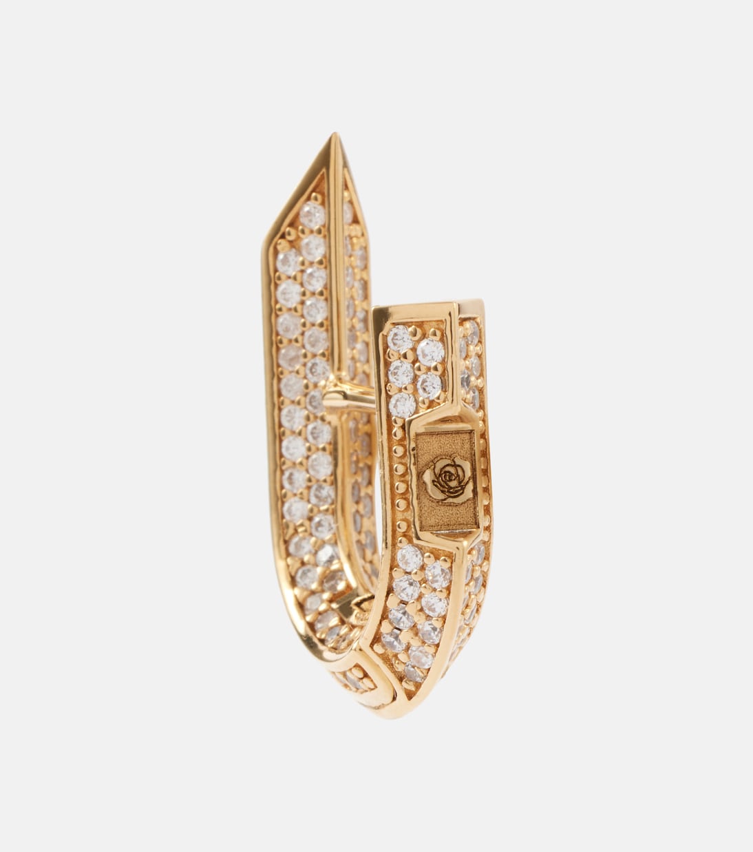 Boucles d’oreilles Hollow à ornements | Burberry