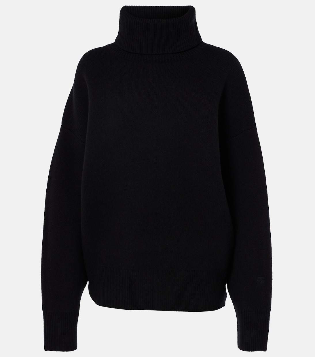 Jersey de cuello alto de mezcla de cachemir y lana | Toteme