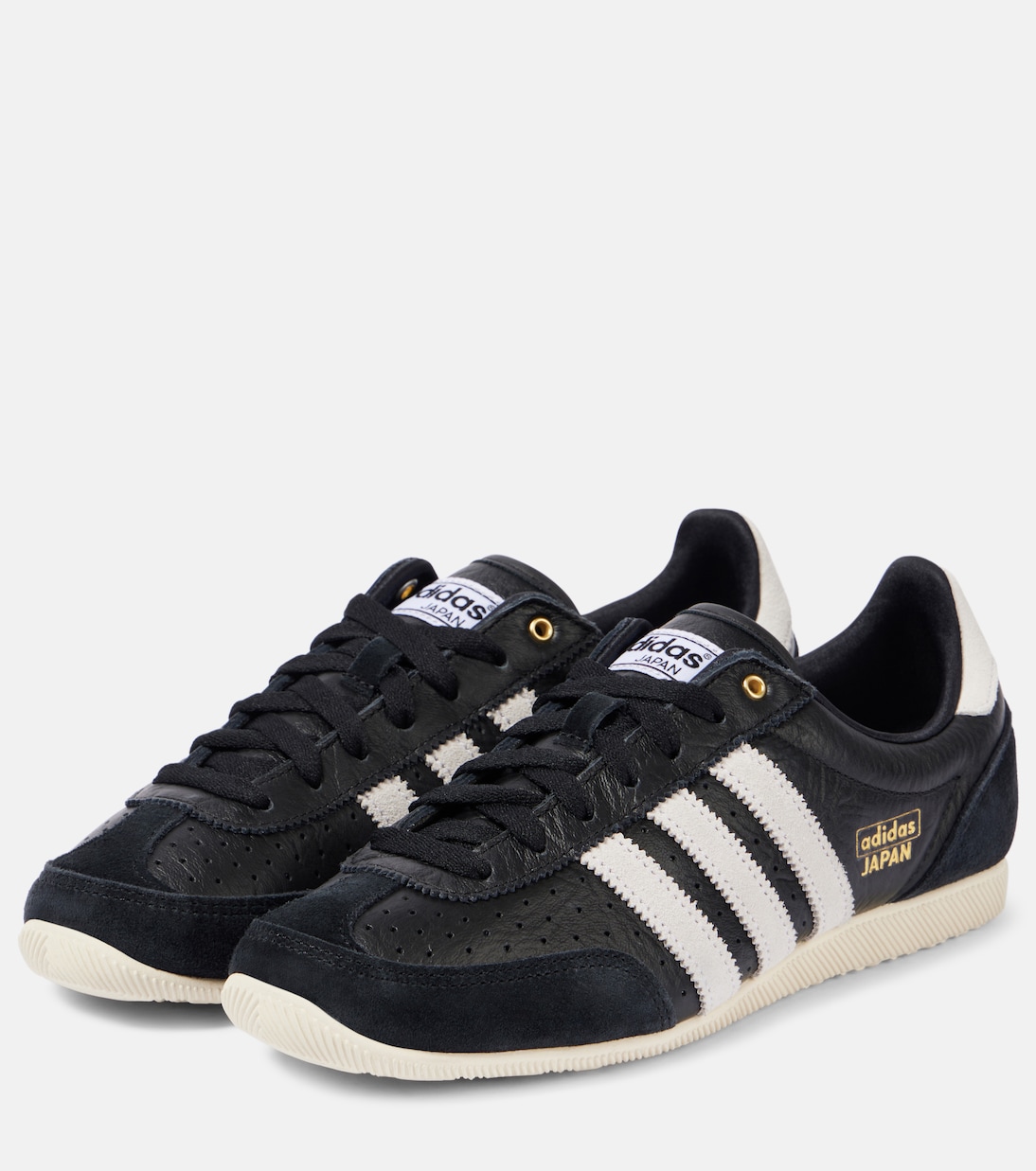 Japan suede-trimmed leather sneakers | Adidas