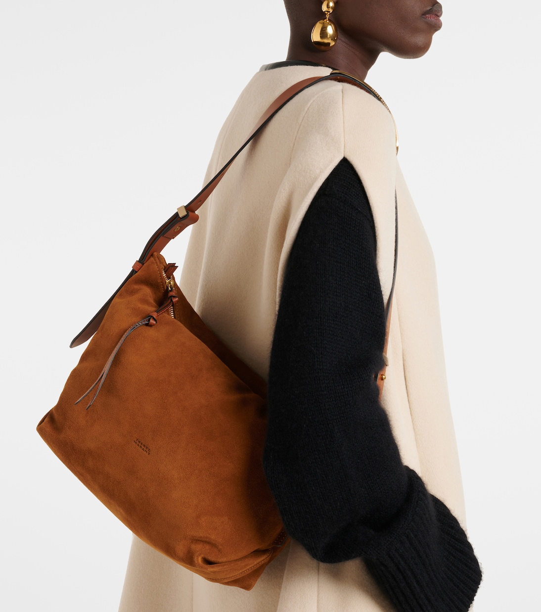 Sac Leyden Small en daim | Isabel Marant