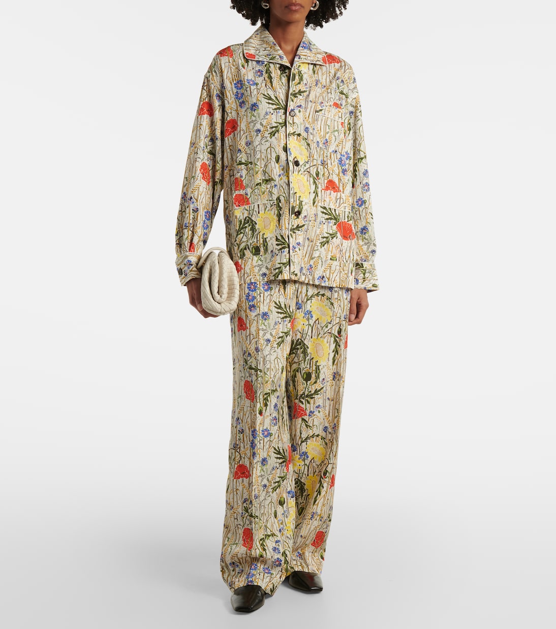 Ensemble de pyjama à fleurs | Bottega Veneta