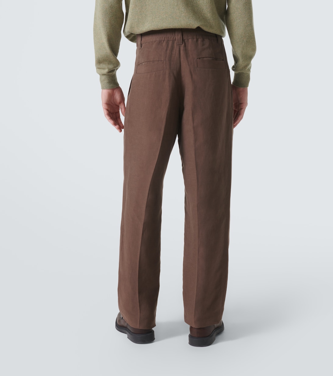 Gerade Hose Reinga aus Twill | Loro Piana