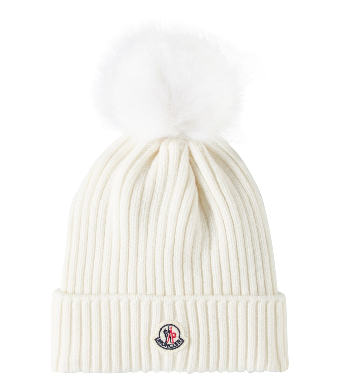 Ribbed-knit wool beanie | Moncler Enfant
