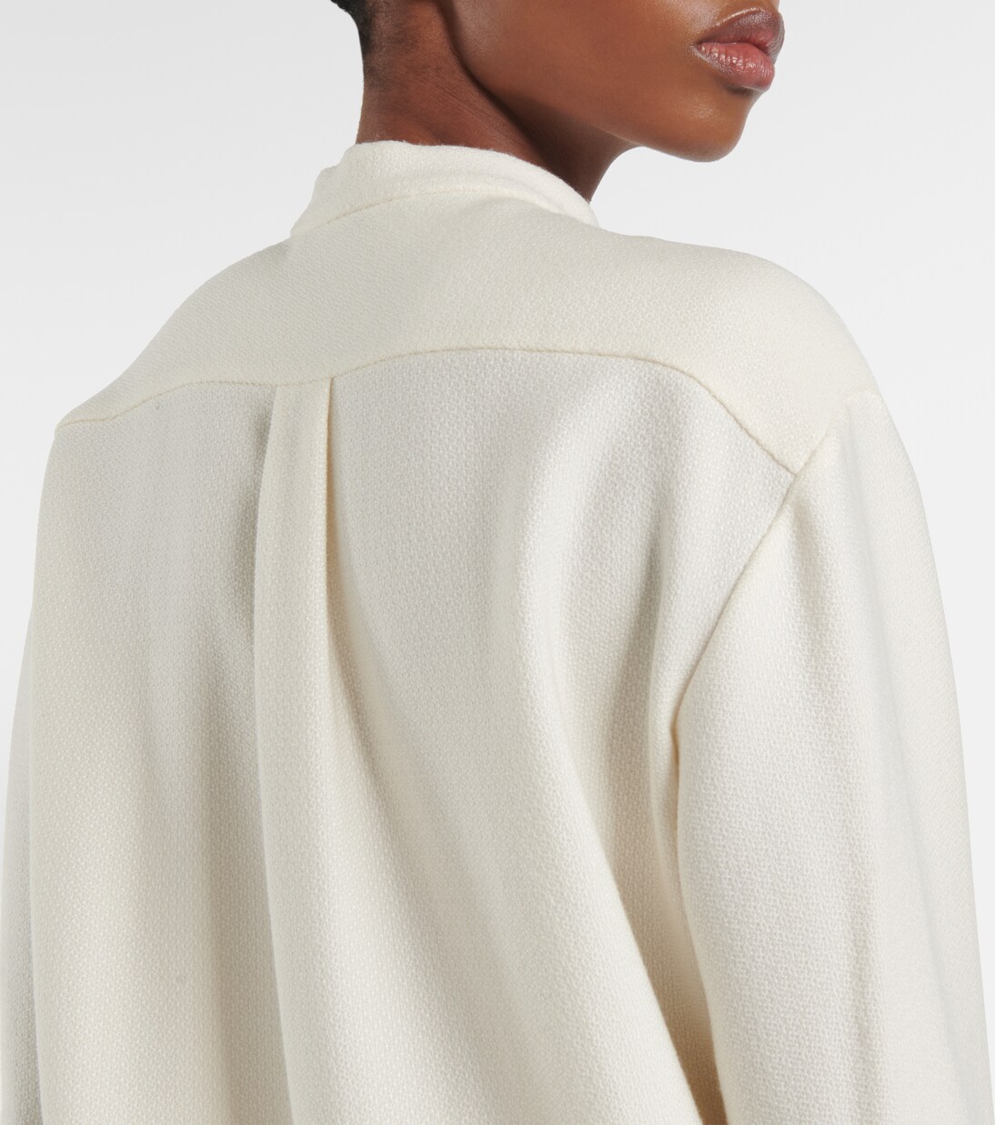 Blusa Terra in jacquard di lana e seta | Gabriela Hearst