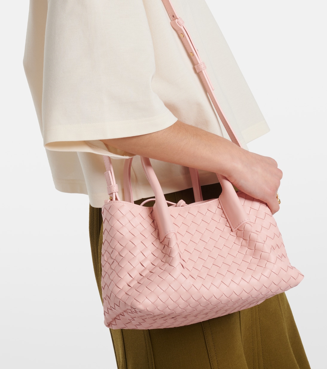 Tote Pinacoteca Small aus Leder | Bottega Veneta