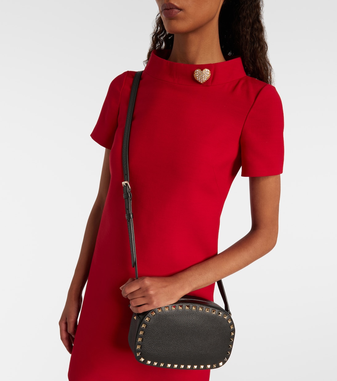 Rockstud Small leather shoulder bag | Valentino Garavani