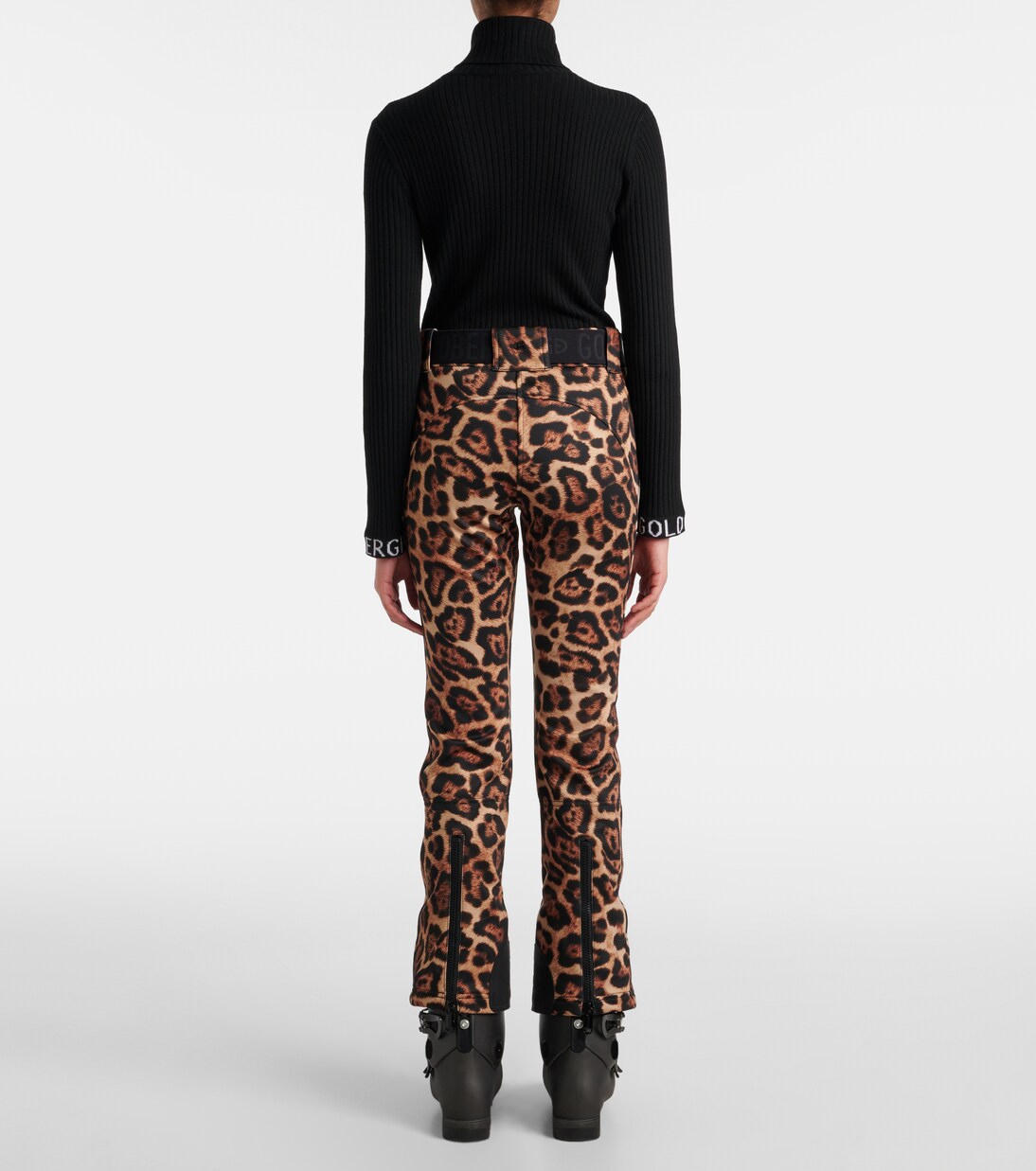 Minou leopard-print ski pants | Goldbergh