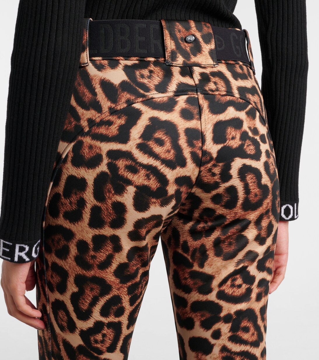 Minou leopard-print ski pants | Goldbergh