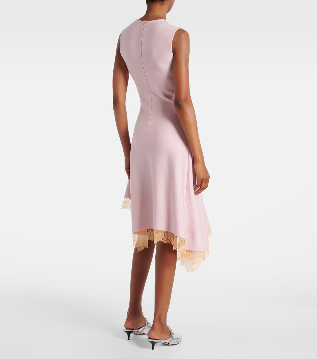 Midikleid mit Spitze | McQueen