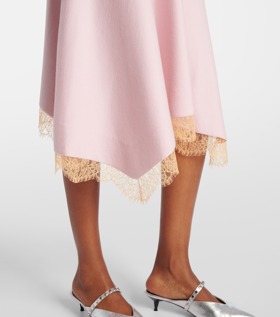 Midikleid mit Spitze | McQueen