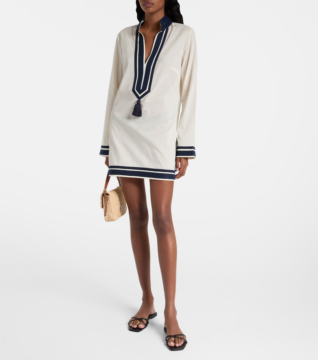 Cotton voile tunic | Tory Burch