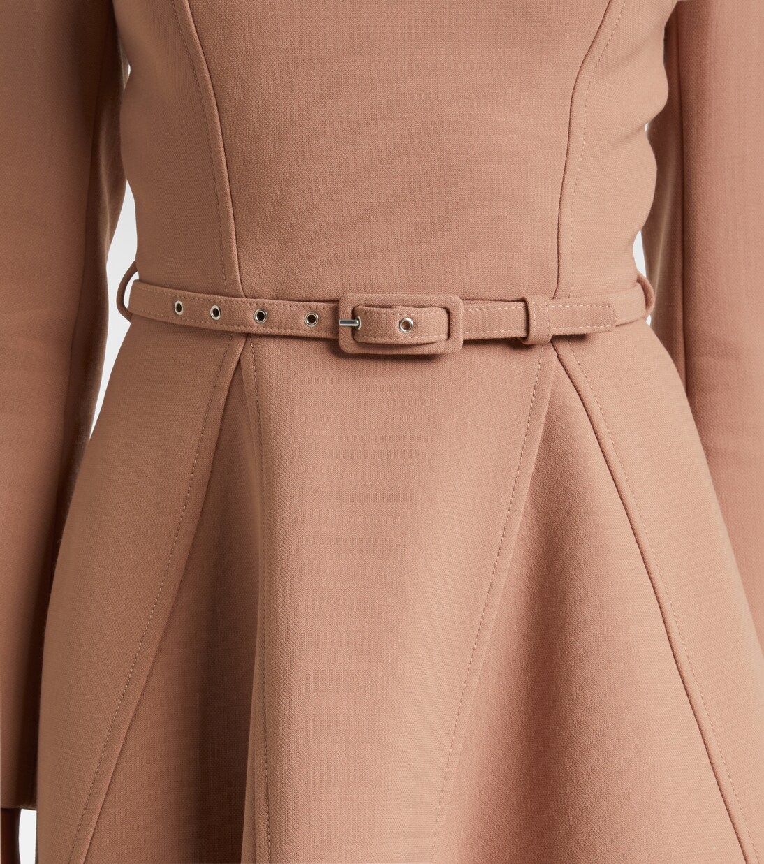 Ucellina belted paneled midi dress | Emilia Wickstead