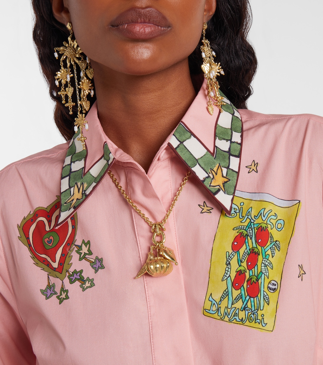 Charm chain necklace | Alémais