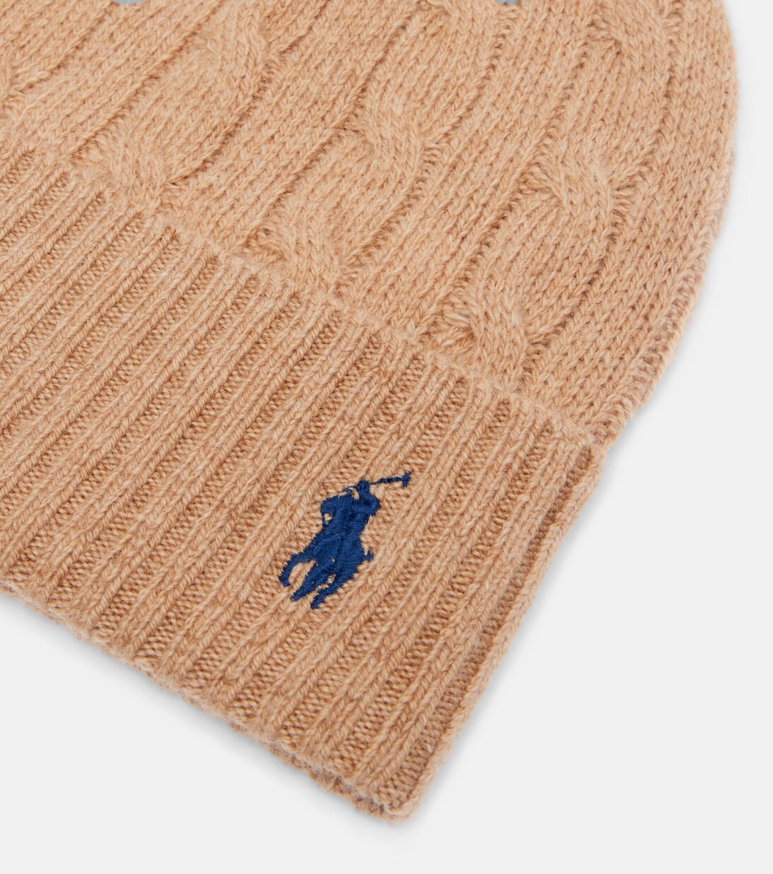 Cable-knit wool and cashmere beanie | Polo Ralph Lauren