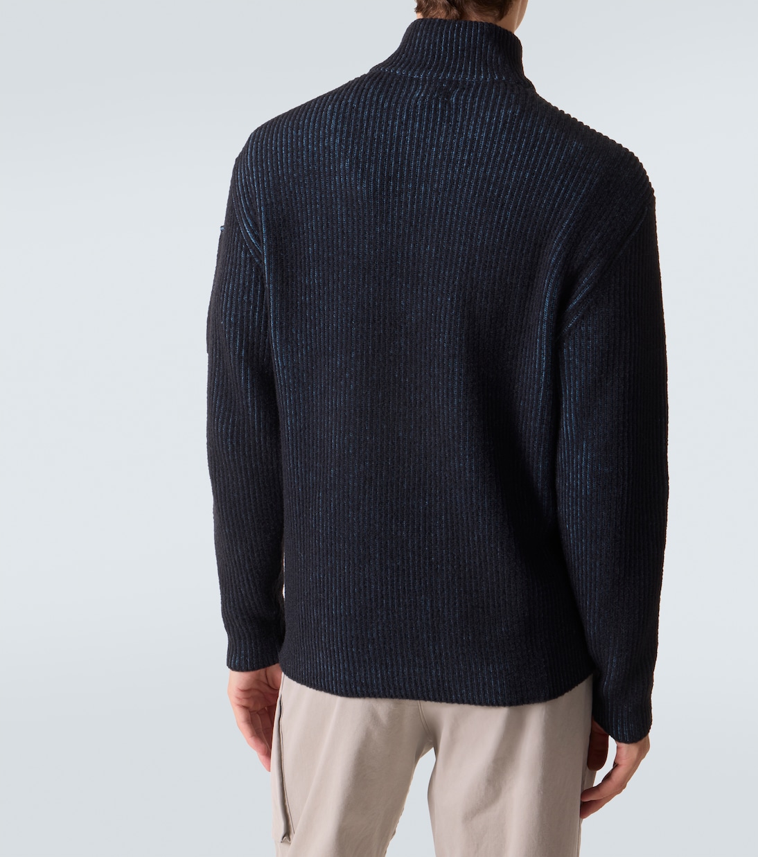 Lens fleece half-zip sweater | C.P. Company