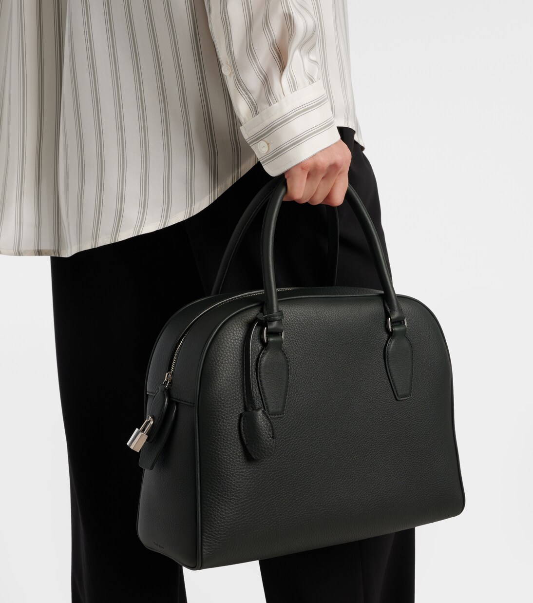 India 12 leather tote bag | The Row