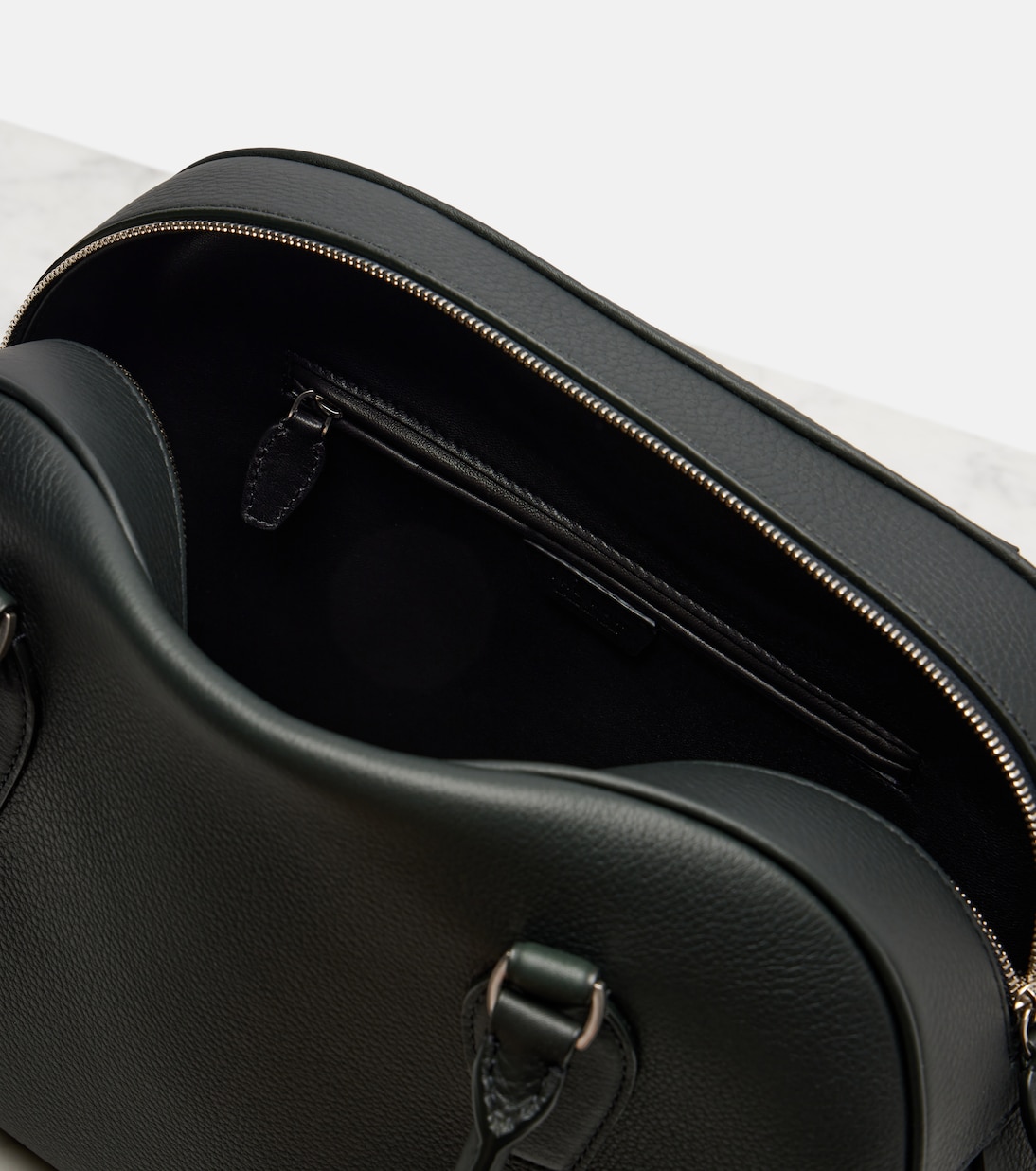 India 12 leather tote bag | The Row
