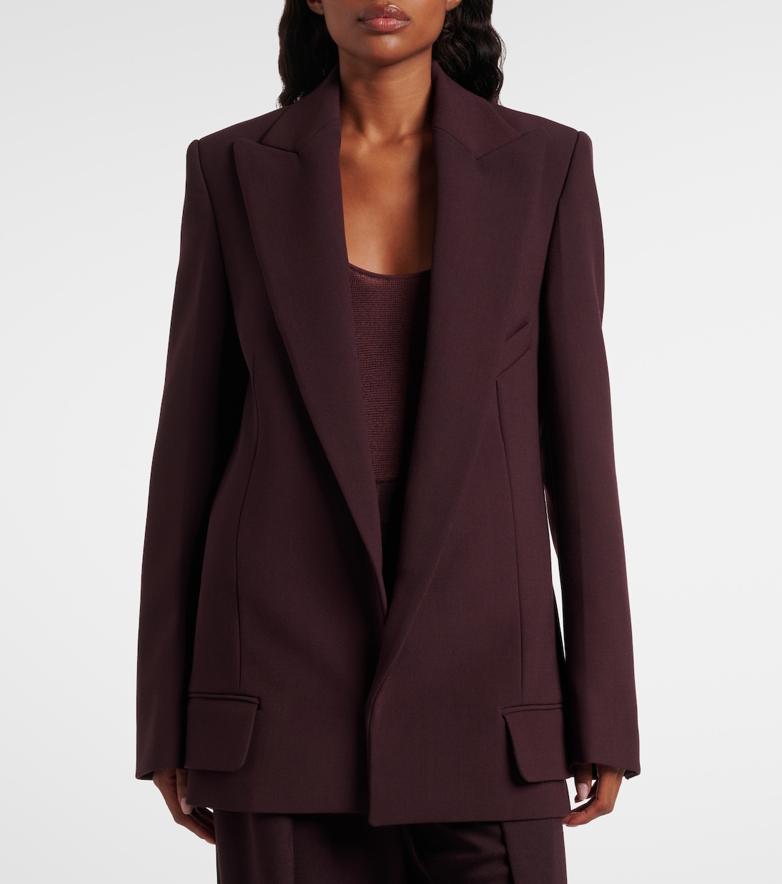 Single-breasted blazer | Victoria Beckham