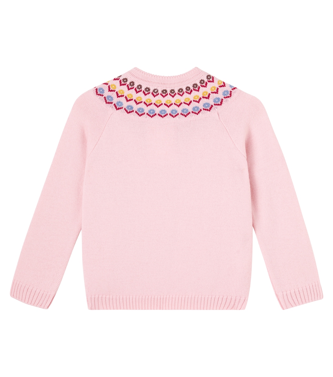 Nelia Fair Isle wool cardigan | La Coqueta