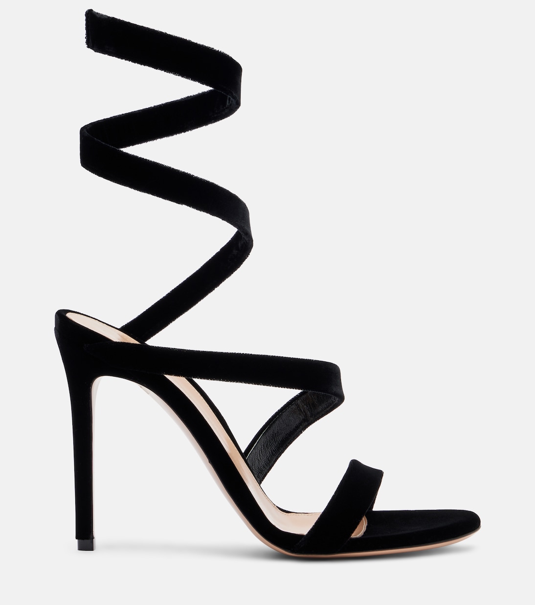 Opera 105 velvet sandals | Gianvito Rossi