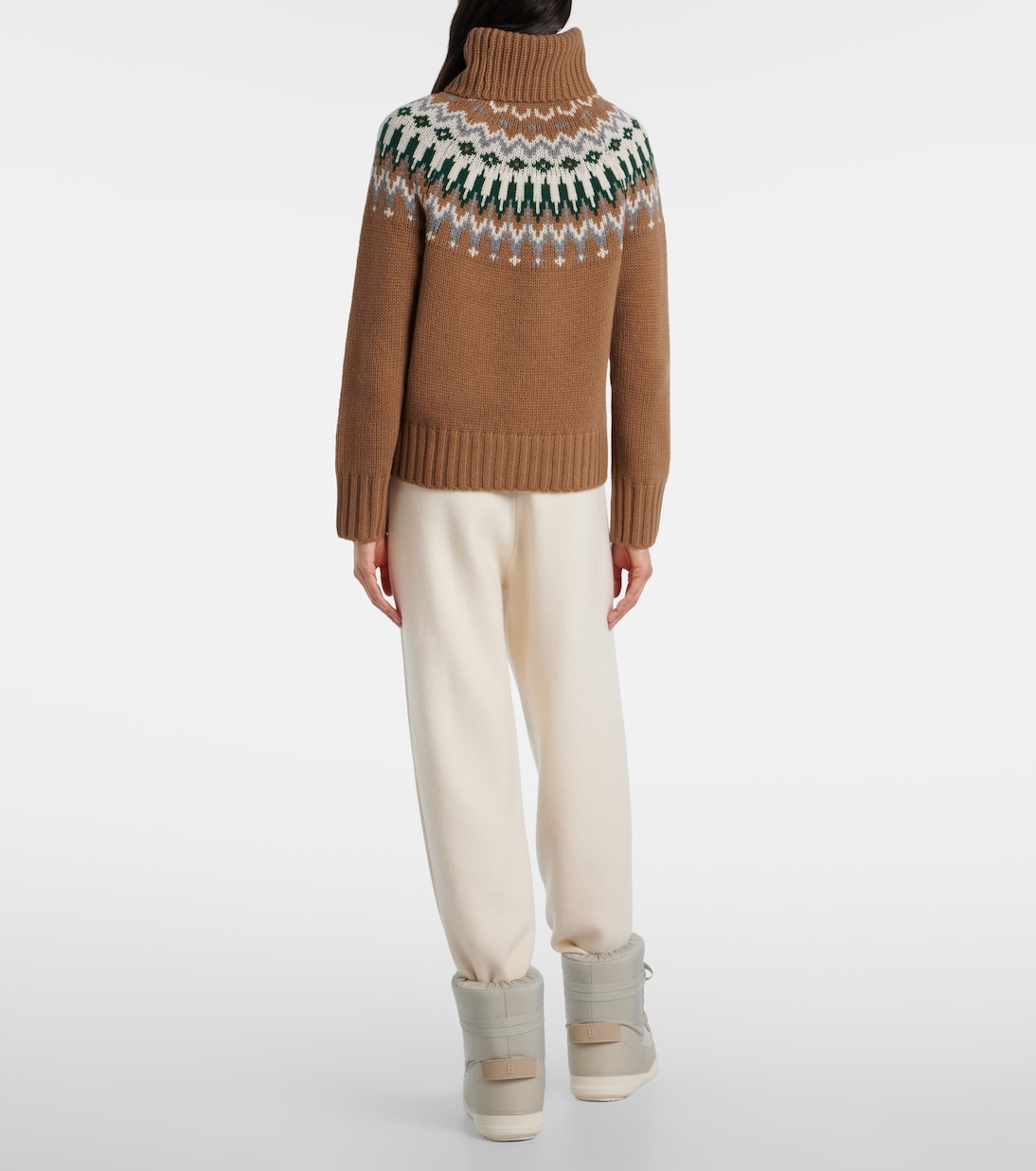 Pull Ingrid en jacquard de cachemire | Bogner