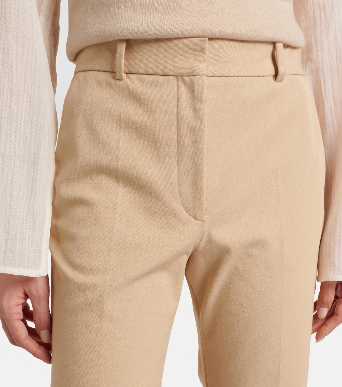 Tafira gabardine flared pants | Joseph