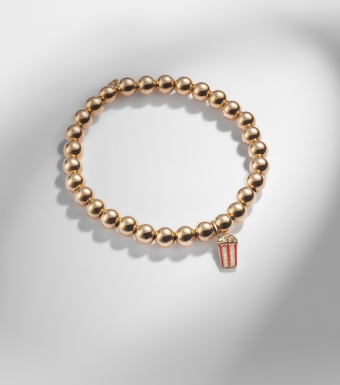 Armband aus 14kt Gelbgold mit Emaille und Diamanten | Sydney Evan