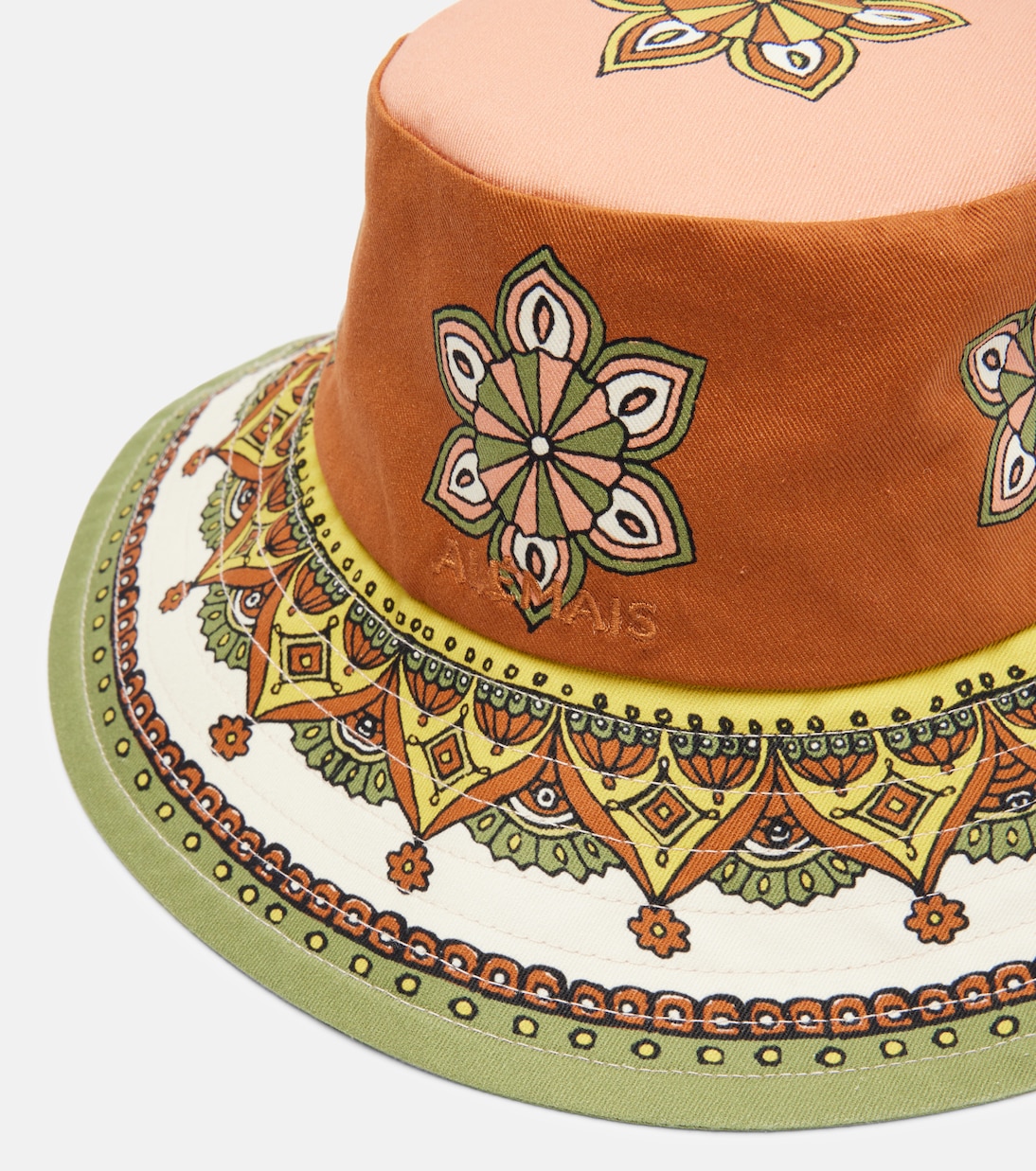 Printed cotton fedora | Alémais